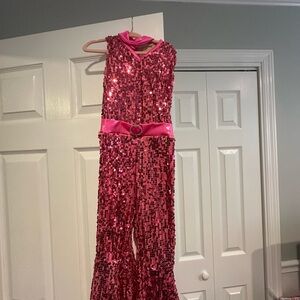 Weissman Fuchsia Sequin Dance Costume